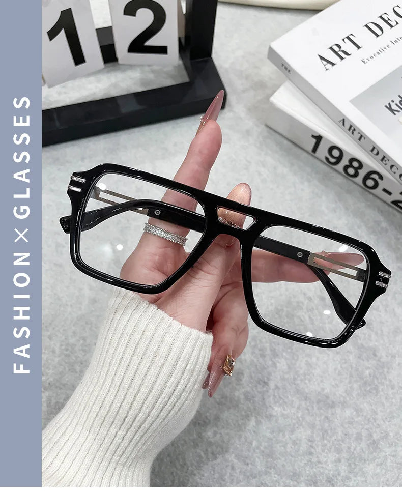 Vintage Square Sunglasses for Men and Women | Photochromic Eyewear
