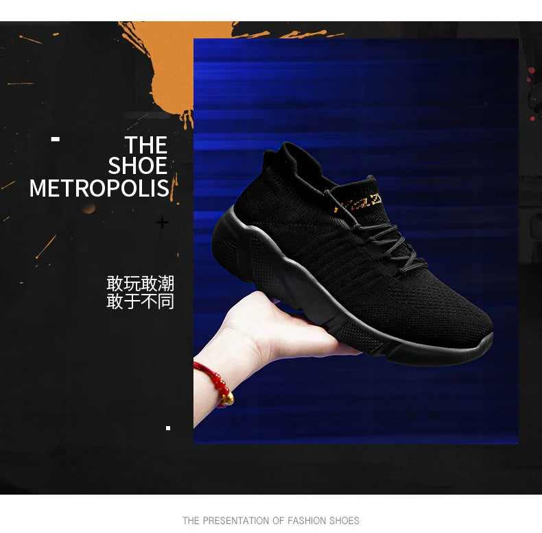 Men’s Breathable Sneakers | Casual Walking & Running Shoes