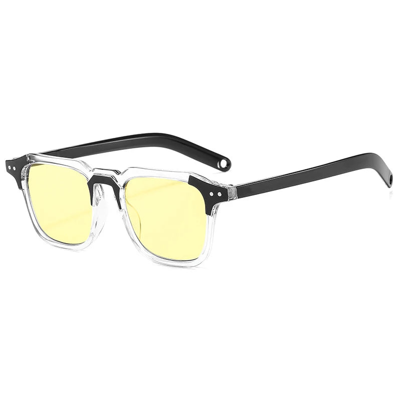 Fashionable Retro Square Sunglasses for Men & Women | Hip Hop Style