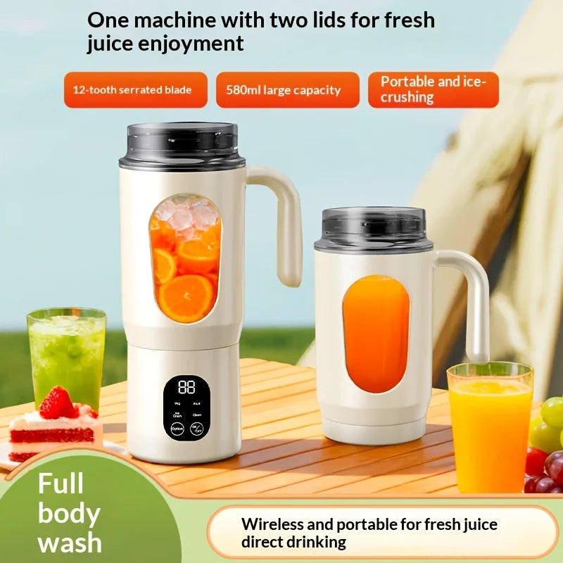 Portable 580ML Juice Maker Blender | Perfect for Shakes & Smoothies