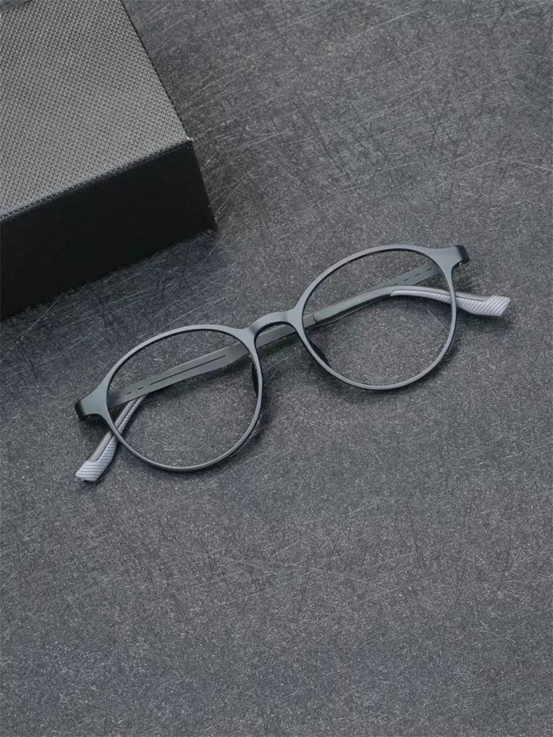 Ultralight Retro Round Optical Glasses | Stylish Prescription Frames