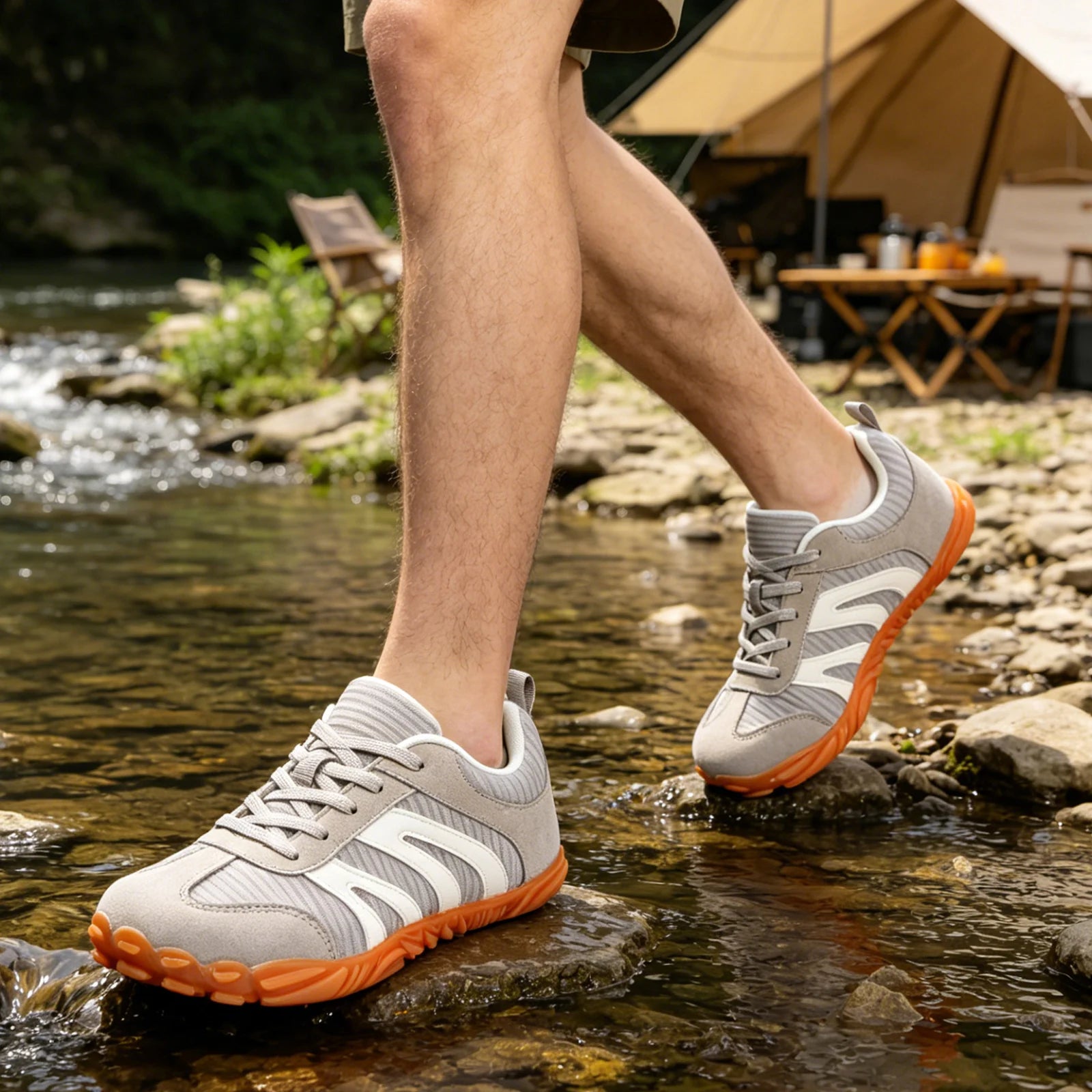 Breathable Women's Wide Shoes | Minimalist Non-Slip Sports Footwear