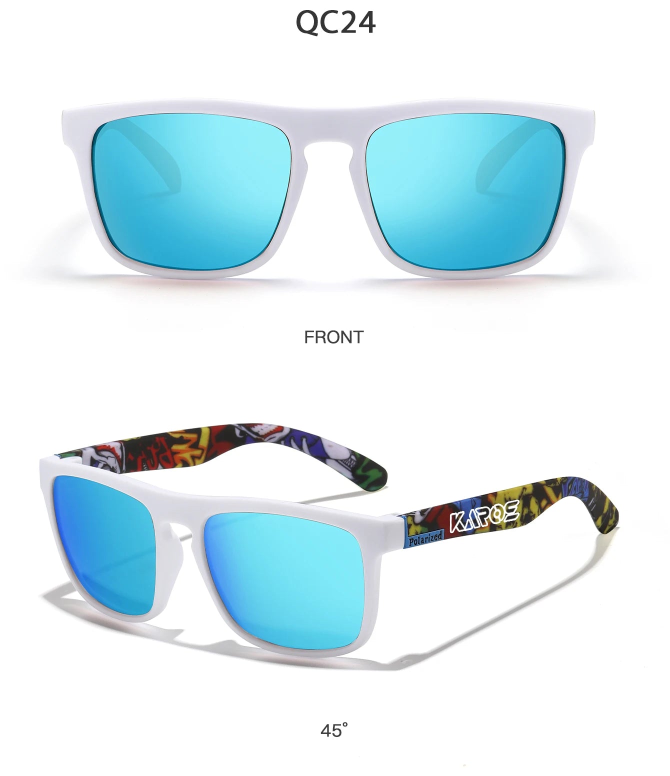 Classic Polarized Fishing Sunglasses for Outdoor Activities