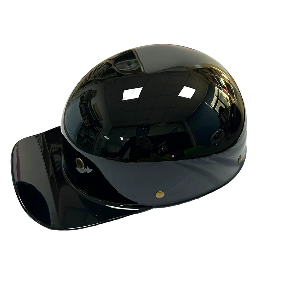 Lightweight Motorcycle Half Helmet | Windproof Cap-Style Design