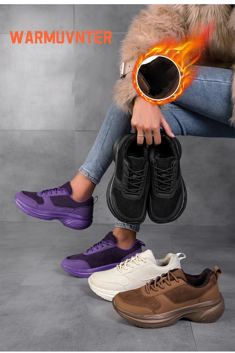 Unisex Winter Barefoot Sneakers | Comfortable Non-Slip Casual Shoes