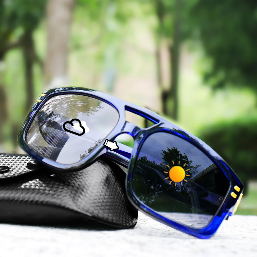 Photochromic Sunglasses | Stylish Windproof Goggles for Outdoor Sports