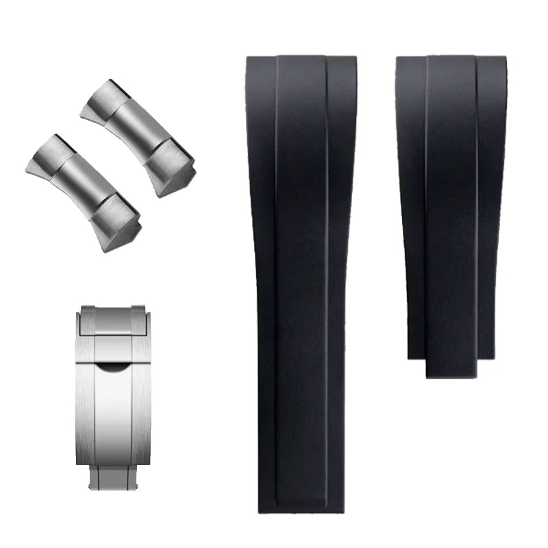 Soft Rubber Quick Release Diver Strap | 20mm & 22mm Options