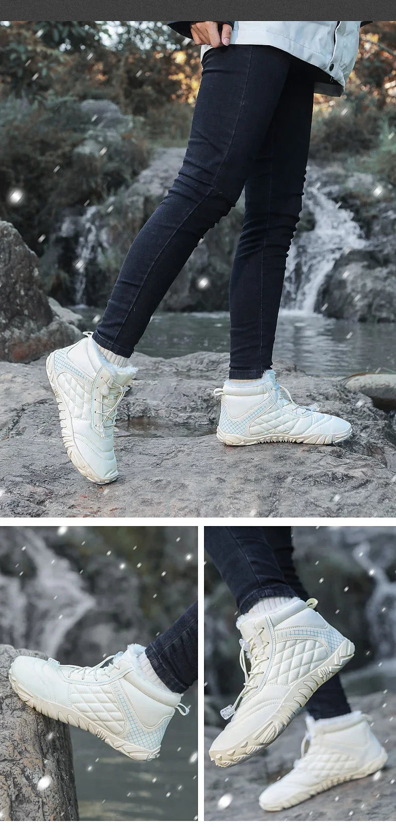 Versatile Winter Boots for Men and Women | Non-Slip Outdoor Sneakers