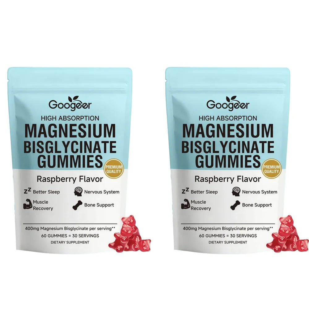 Magnesium Bisglycinate Gummies with Vitamin D3 & Zinc for Recovery