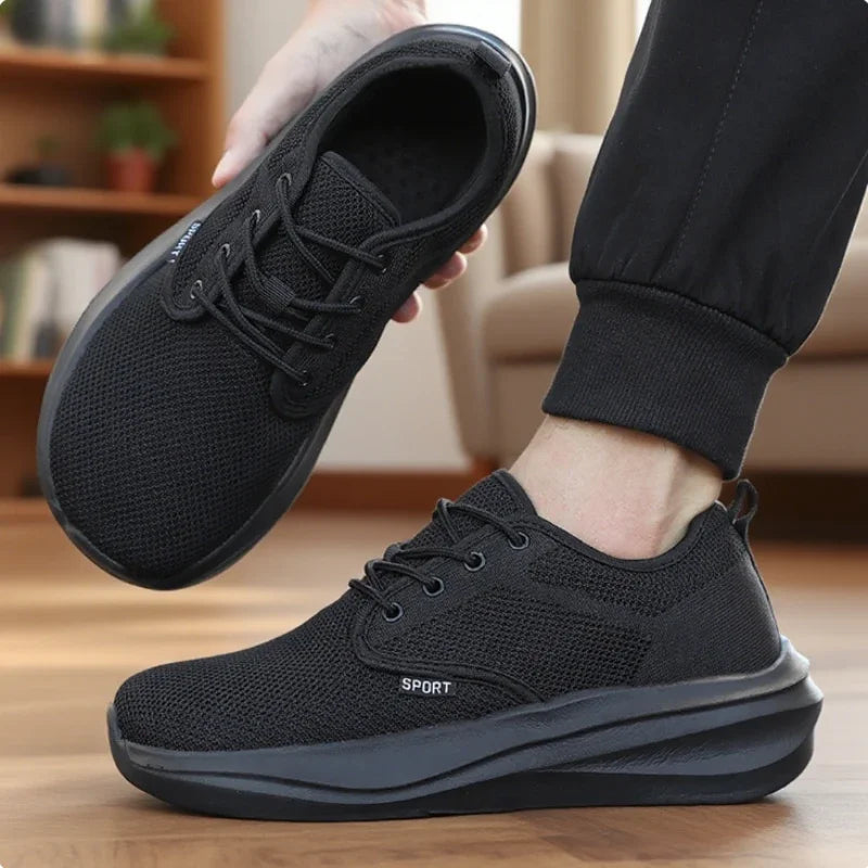 Men's Casual Wide Barefoot Shoes | Comfortable Trail Running Sneakers