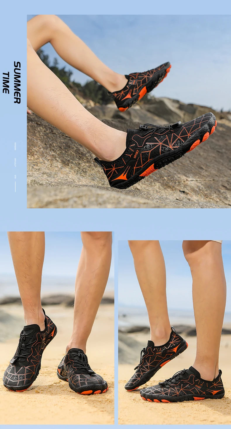 Quick-Drying Barefoot Wading Shoes for Beach and Water Sports