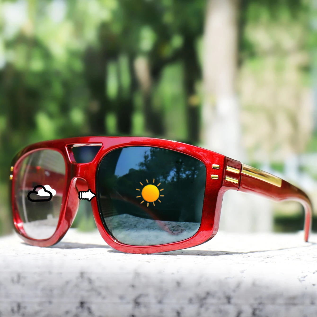Photochromic Sunglasses | Stylish Windproof Goggles for Outdoor Sports