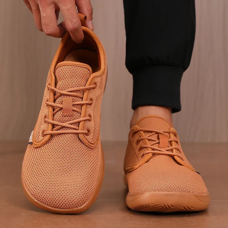 Breathable Wide Toe Men's Mesh Casual Walking Shoes | Comfort Fit