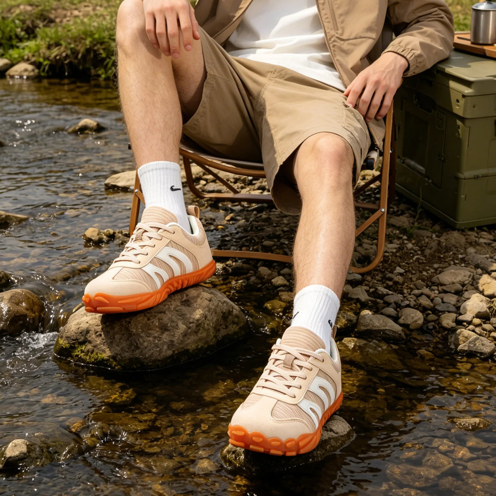 Breathable Women's Wide Shoes | Minimalist Non-Slip Sports Footwear