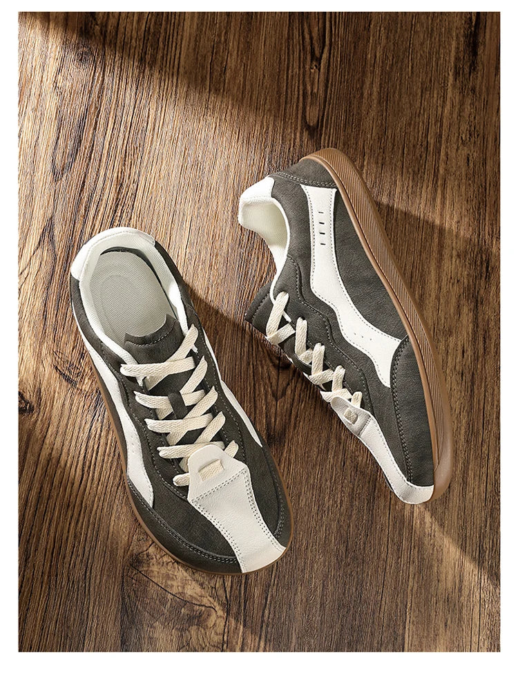 Comfortable Men's Casual Sneakers | Wide Toe Box for All-Day Wear