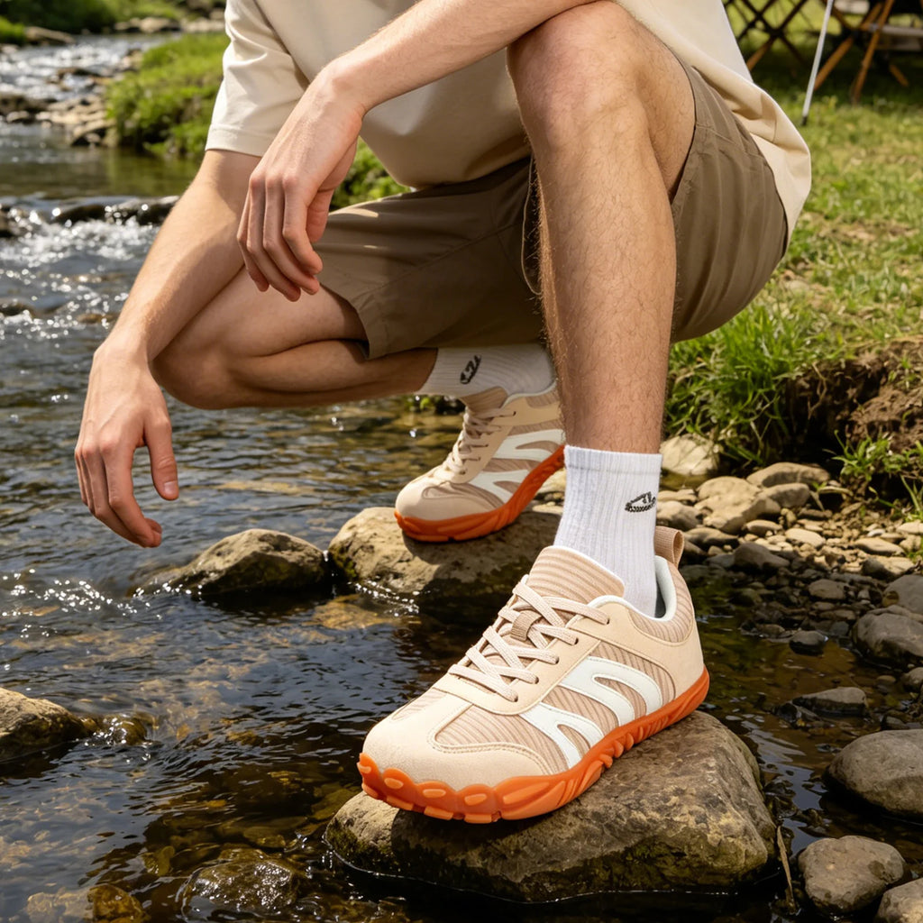 Breathable Women's Wide Shoes | Minimalist Non-Slip Sports Footwear