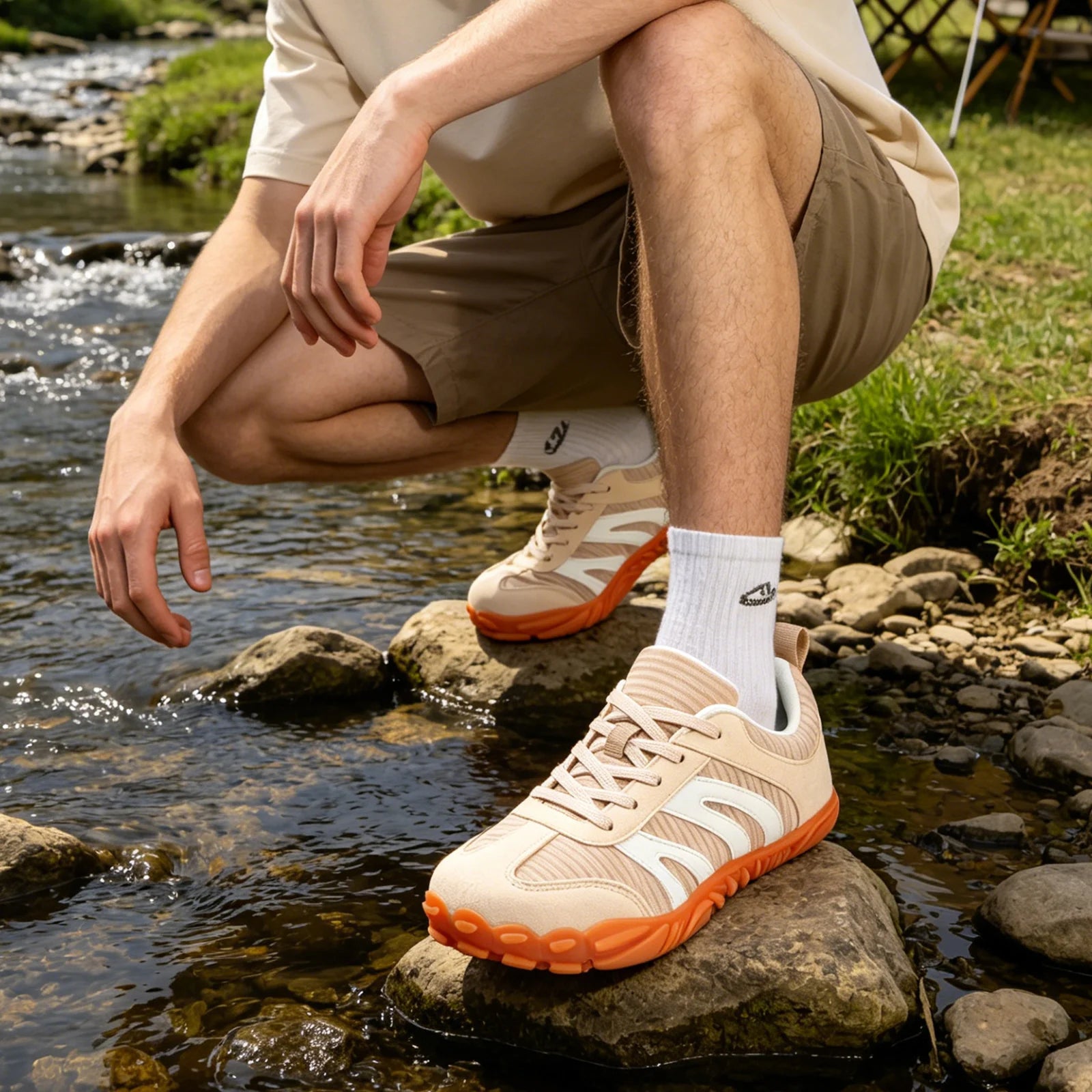 Breathable Women's Wide Shoes | Minimalist Non-Slip Sports Footwear