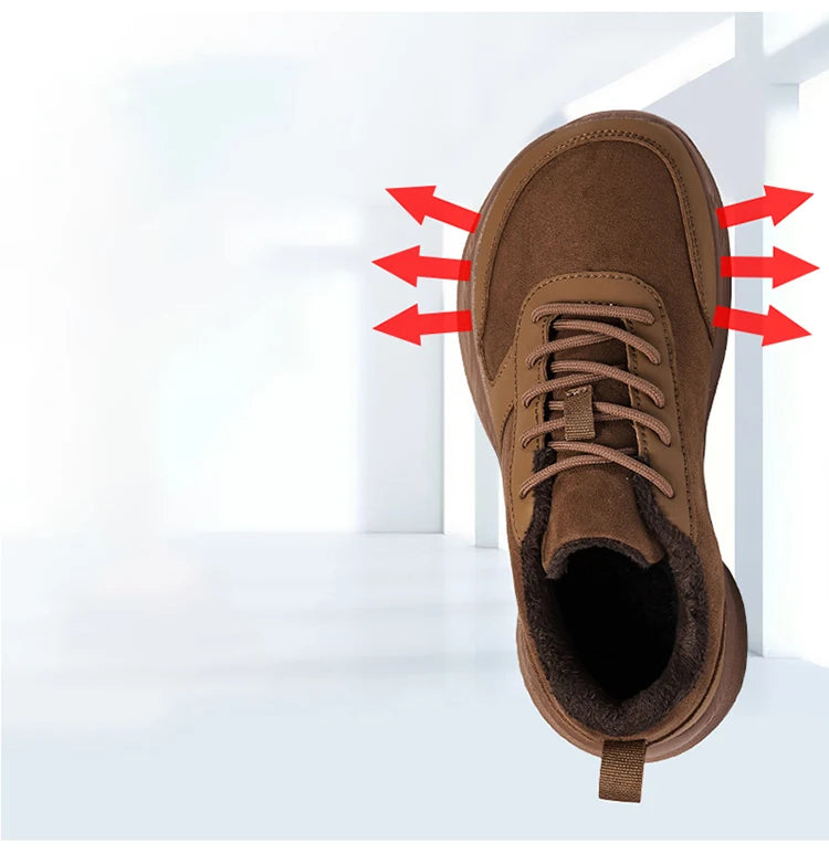 Unisex Winter Barefoot Sneakers | Comfortable Non-Slip Casual Shoes