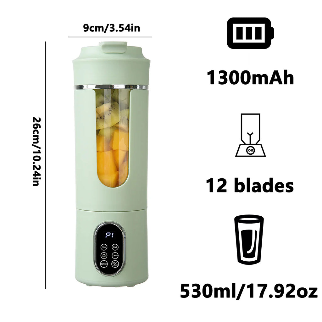 Portable 580ML Juice Maker Blender | Perfect for Shakes & Smoothies