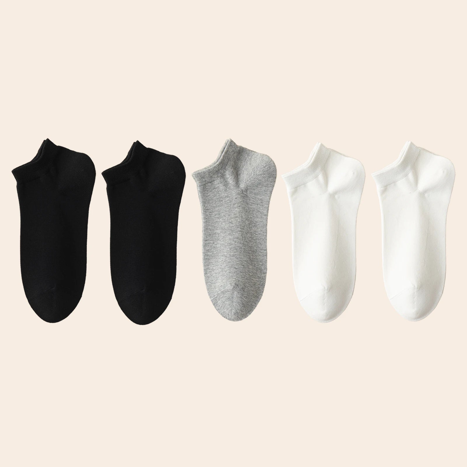 95% Cotton Ankle Socks | Casual Summer Boat Socks for All