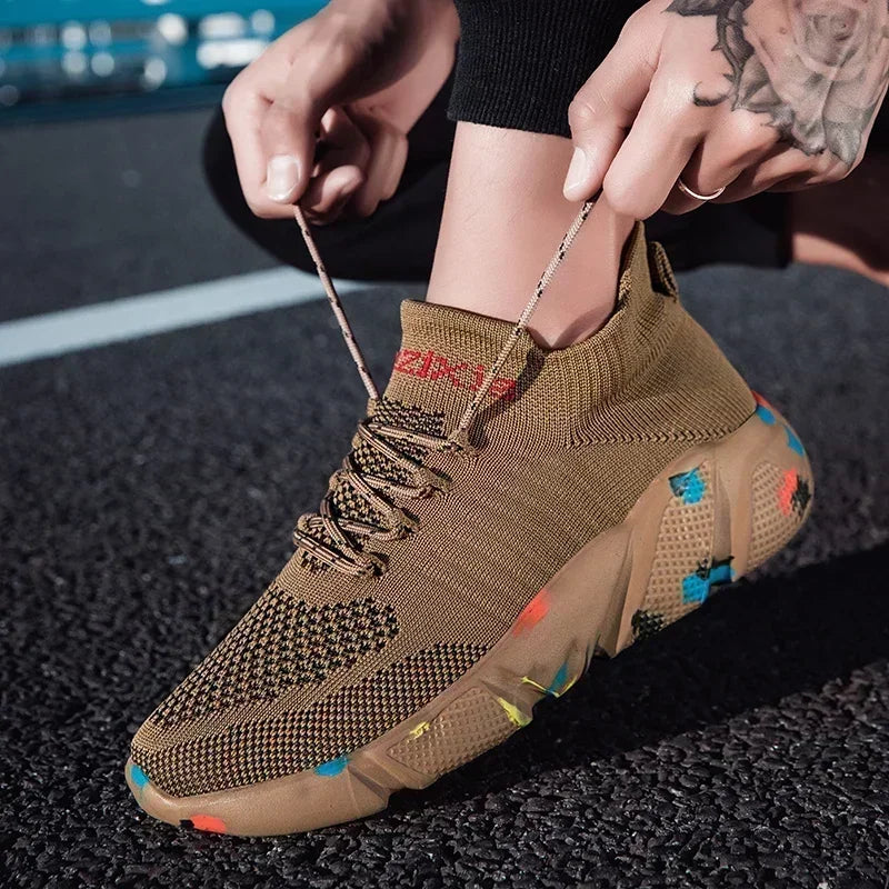 Men’s Breathable Sneakers | Casual Walking & Running Shoes