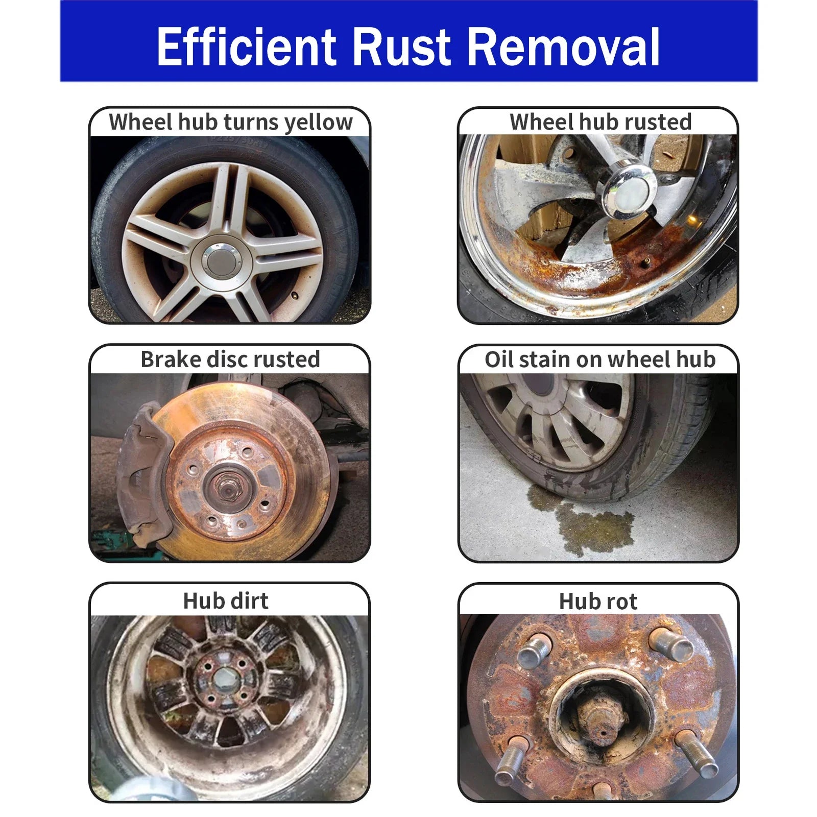 All-Purpose Rust Remover Spray | Fast-Acting Iron Oxidation Eliminator
