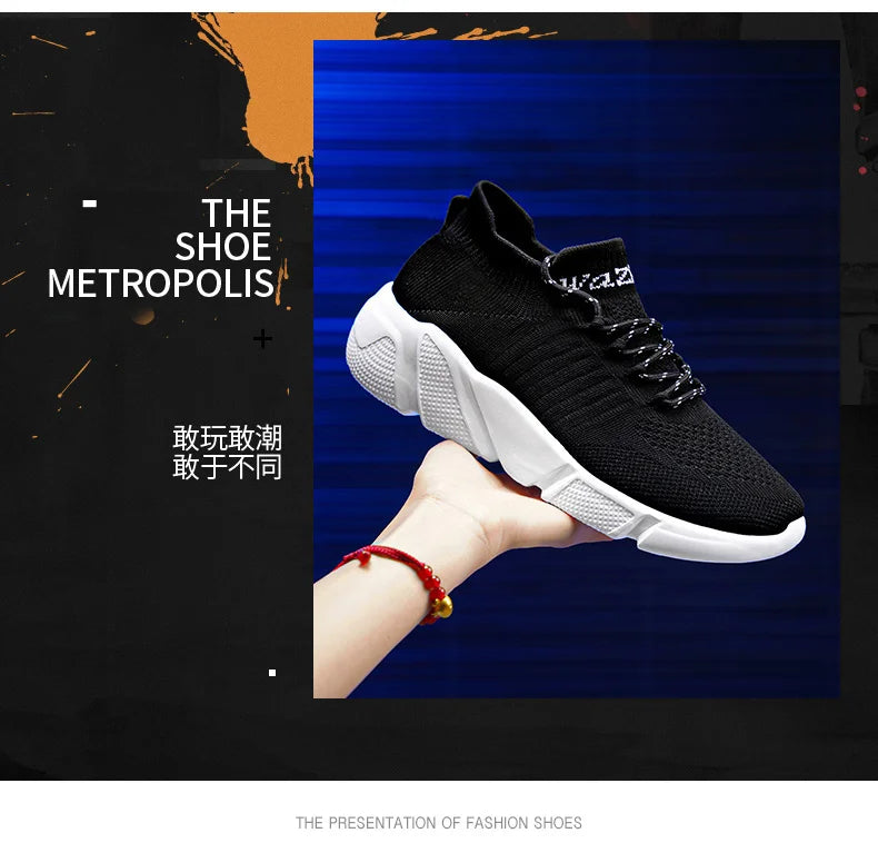 Men’s Breathable Sneakers | Casual Walking & Running Shoes