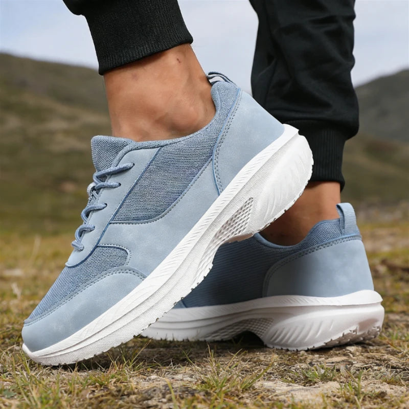 Wide Toe Running Shoes for Men | Breathable Non-Slip Sneakers