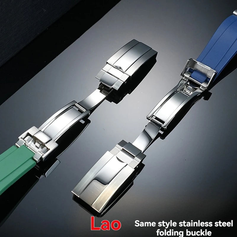 Soft Rubber Quick Release Diver Strap | 20mm & 22mm Options