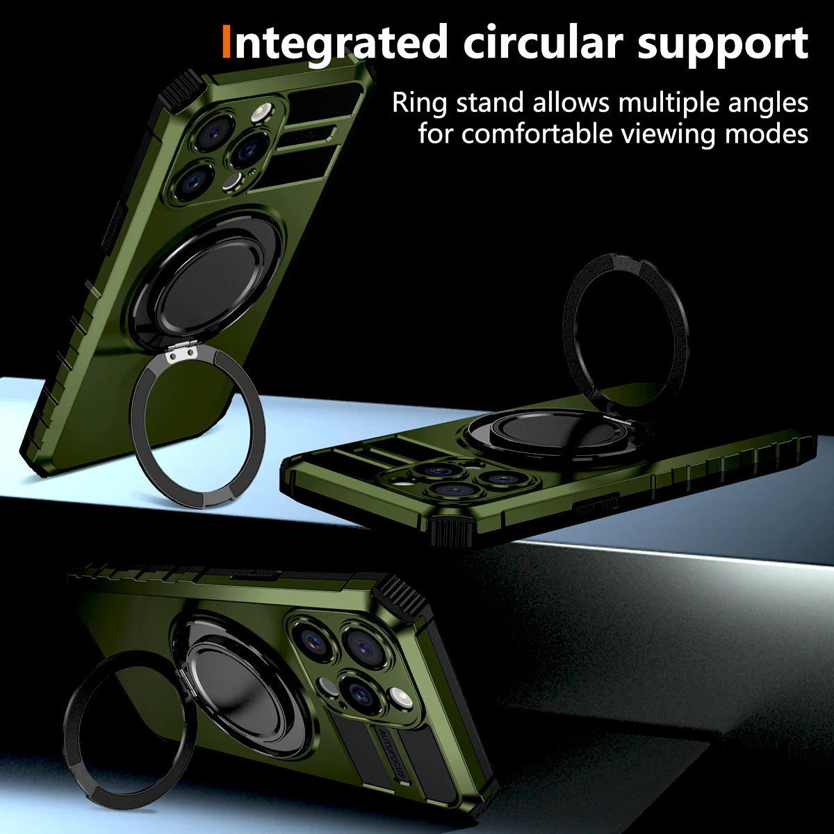 Luxury Shockproof Armor Case for iPhone | Full Protection Cover
