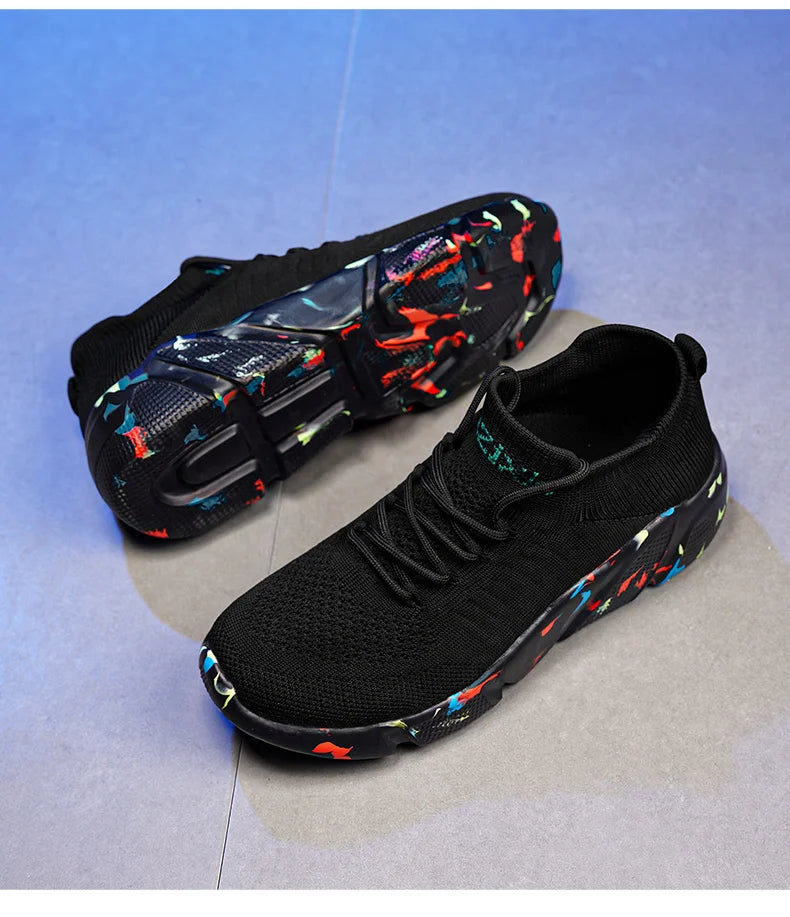 Men’s Breathable Sneakers | Casual Walking & Running Shoes